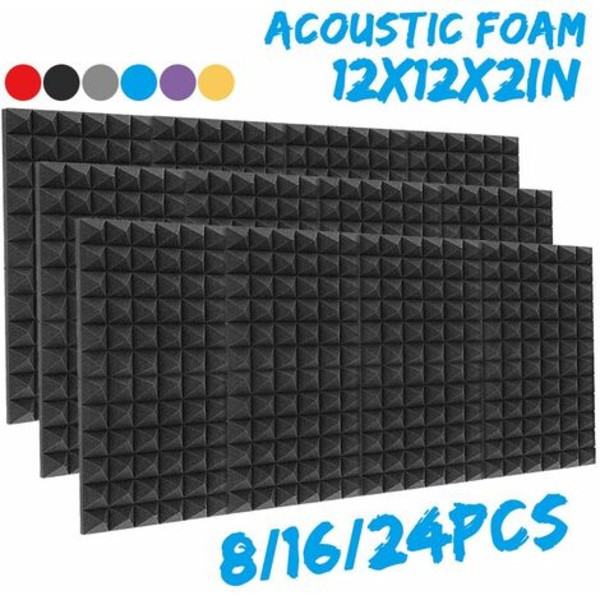 30x30x5cm Tyk Studio Akustisk Skum Lydisolering Lydisolering
