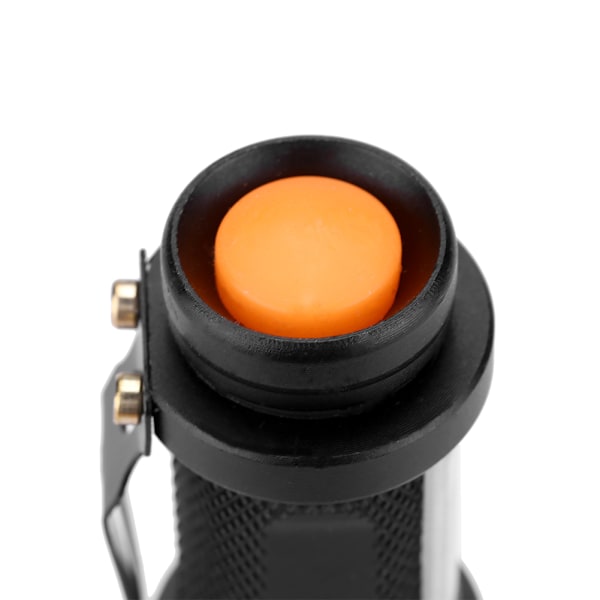 Portabel COB Ficklampa med Teleskopzoom, 4 Ljuslägen, Utomhus Camping