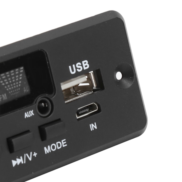 02CABT Dekoodauskortti Yleinen WAV Dekoodausmoduuli MP3 Dekoodauskortti Bluetooth-puhelullaMusta