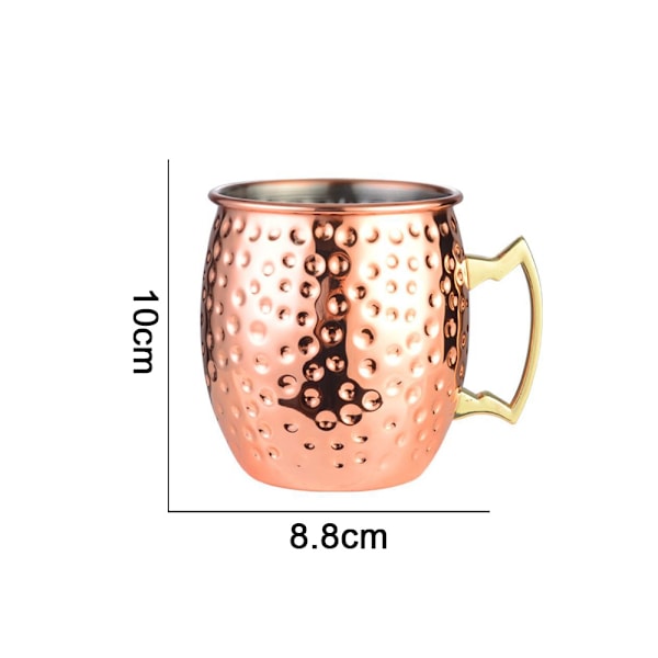 Vinglass i rustfritt stål, vinglass for champagne,