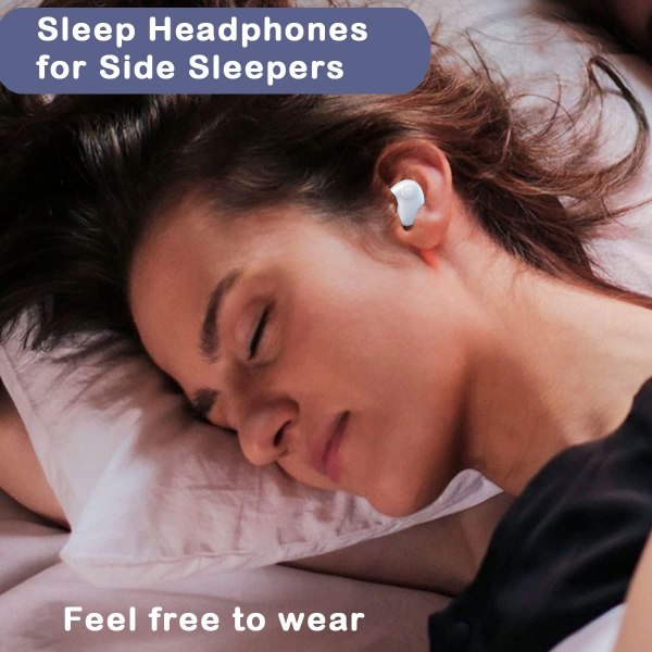 Langattomat Bluetooth-kuulokkeet sivu- ja piilounille