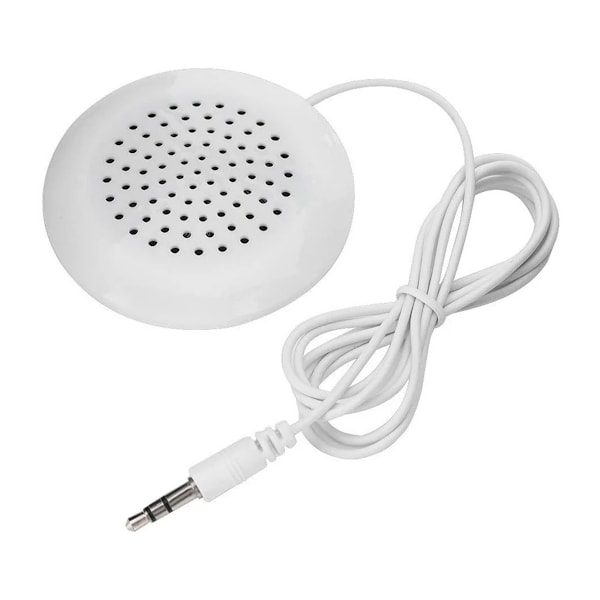Högtalare under kudde; Pillow Talk sömn eller hypnoshögtalare med 3,5 mm jack