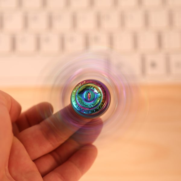 Stress Relief Leksaker, Färgstark Drak Fidget Spinner Med Högpresterande Lager, Kompakt Storlek, Lätt Att Bära, Trendigt Utseende För Barn