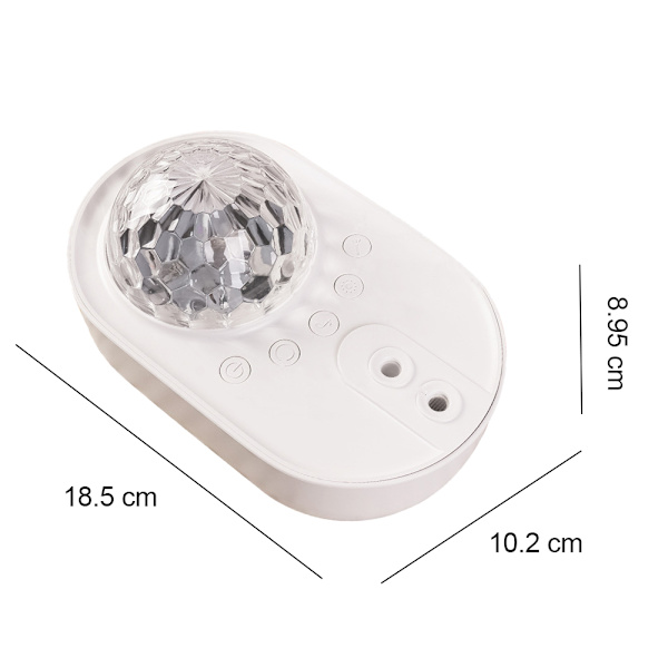 Stjerneprojektor, Natlys Galaxy Projektor Bluetooth Musik Spe