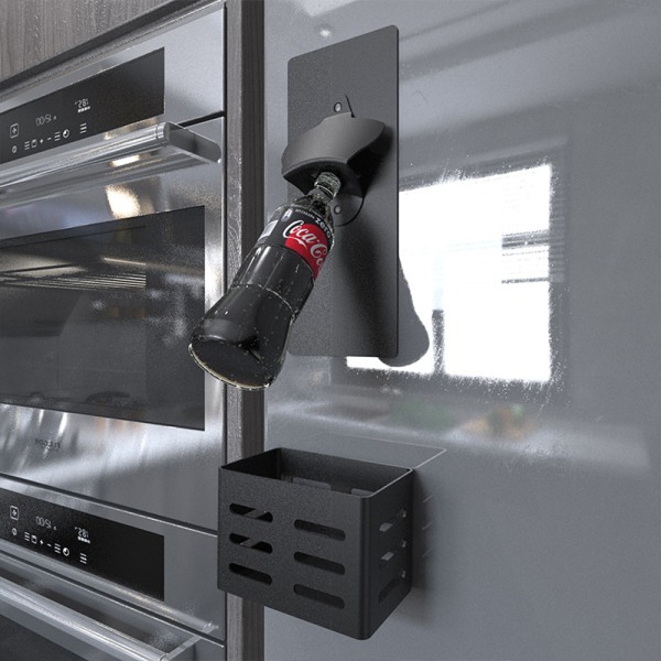 Magnetisk sugekjøleskap klistremerke vegghengt vinåpner