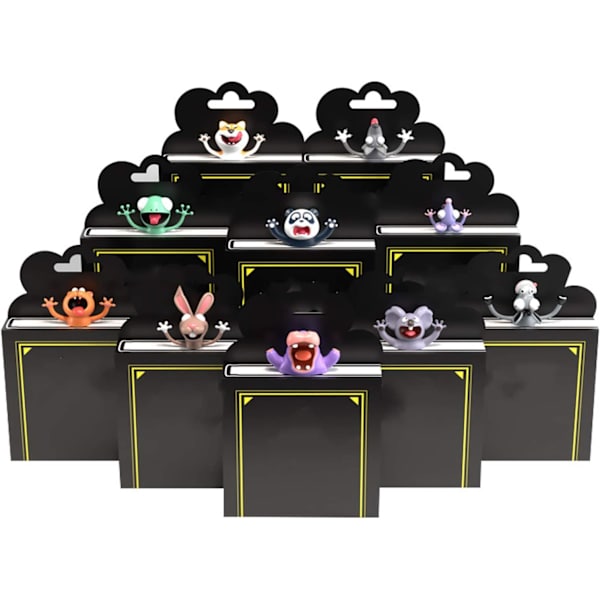 Sjove bogmærker til børn, Wacky Pals bogmærker Squashed Cute 3D