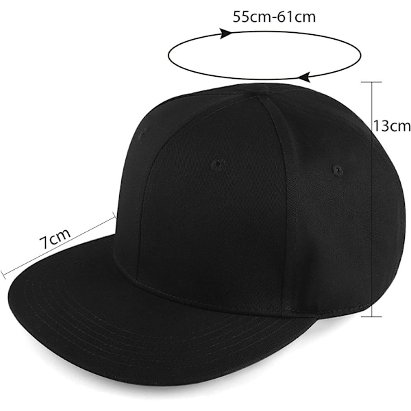 KELOYI Cap Herre Dame Baseball Cap Snapback Trucker Baseball Cap Pustende Komfortabel Justerbar Klassisk