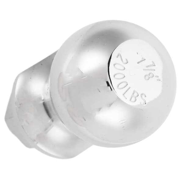 1‑7/8 tommer Diameter Krom Hex Mødebold til ATV UTV Plæneklipper 5/8x1‑3/4 tommer Skaft 2000 LBS