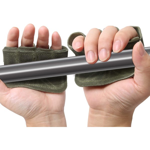 Grip Pads til vægtløftning 4 Finger Loop Gym Workout Handsker