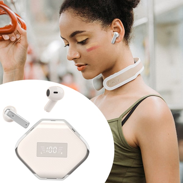 Trådløse ørepropper, Bluetooth-hodetelefoner med ENC-støyreduksjon