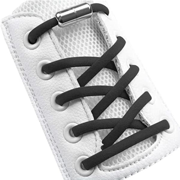 Elastiske snørebånd uden binding - One size - HVID VIT