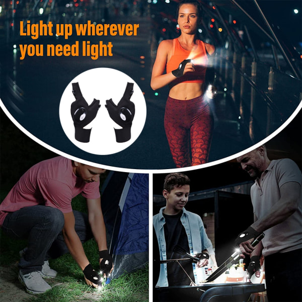 LED Outdoor Half Finger Lighting Handskar Regular [two]