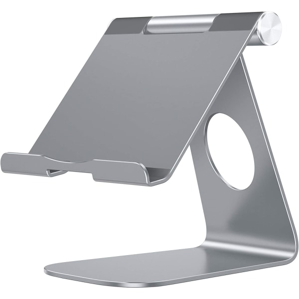 Holder til tabletstativ Justerbar, iPad Stand, Desktop Aluminium