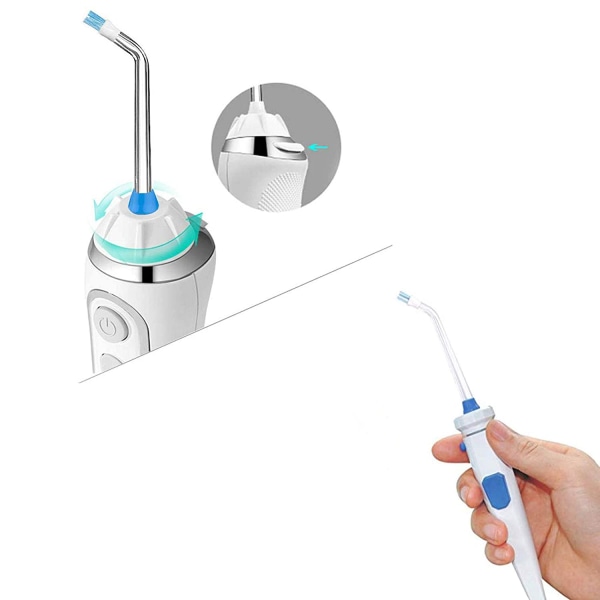 Plaque Seeker -vaihtopäät yhteensopivat Waterpik Waterin kanssa