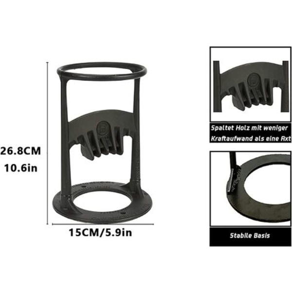 Halkoja - Holzspalter Manuell - Sytytyspuun halkaisija