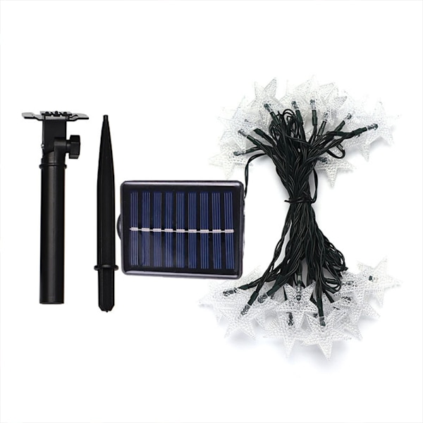 19.6ft 40st LED Julminibelysning, batteridriven för Indo multicolor