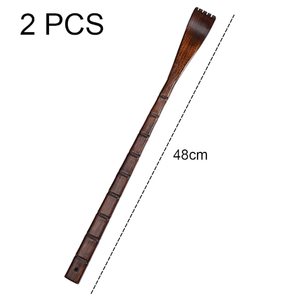 Självterapeutisk Back Scratcher, Wood Back Scratcher Massager, Style 3
