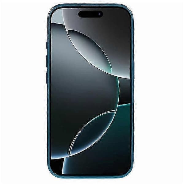 Kompatibel med iPhone 16-deksel TPU + PC glitrende telefonbakdeksel Blue