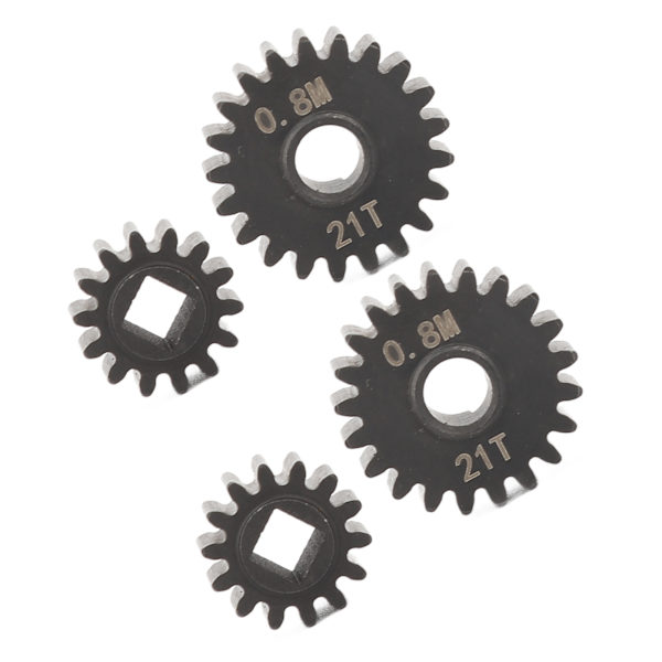 Stålportalaxelväxel 14T 21T för Capra för SCX10 III 1/10 RC Crawler Uppgraderingar Delar Tillbehör