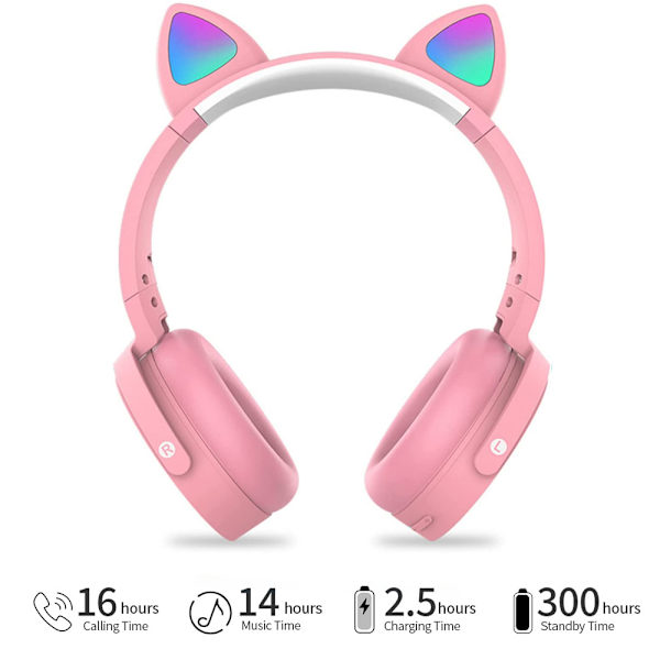 Bluetooth On-Ear Hörlurar med Pop Bubbles