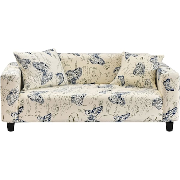 Stretch Överdrag för 3-sits Soffa, Högkvalitativa Tyger för Möbelskydd i Vardagsrummet (3-sits 190-230cm)