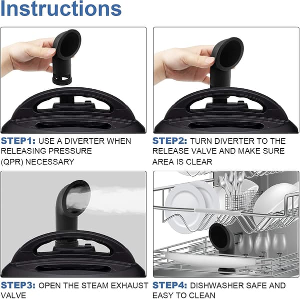 One-steam releaseer-8QT svart