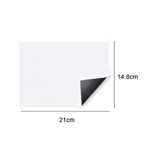 Magnetisk torr raderbar whiteboard, magnetisk tavla ark, magnetisk whiteboard, kylskåp whiteboard