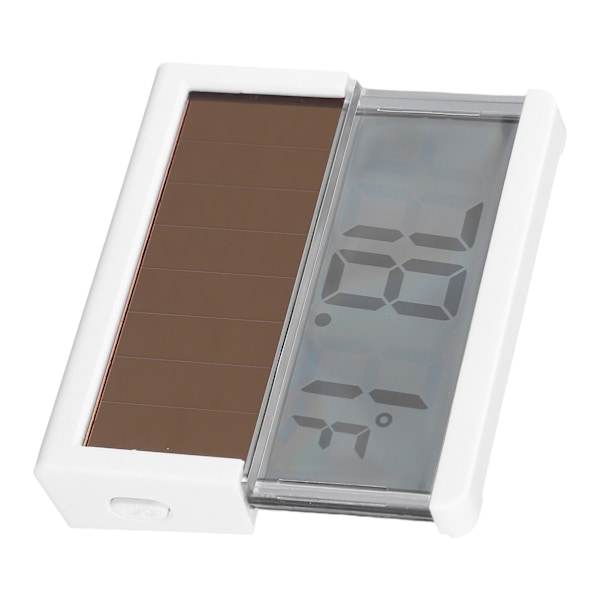 Solcellsakvarietermometer Digital Transparent LCD-skärm Hög noggrannhet Solcells termometer för fiskbehållare