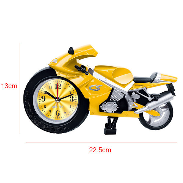 Exklusiv motorcykelklocka för motorälskare, barn, pojkar