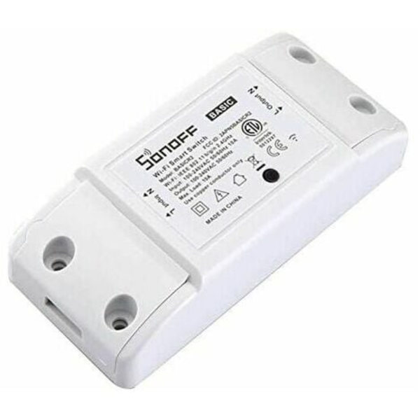 Sonoff Basic R2 Smart Wifi Switch Trådløs Fjernbetjening Timer