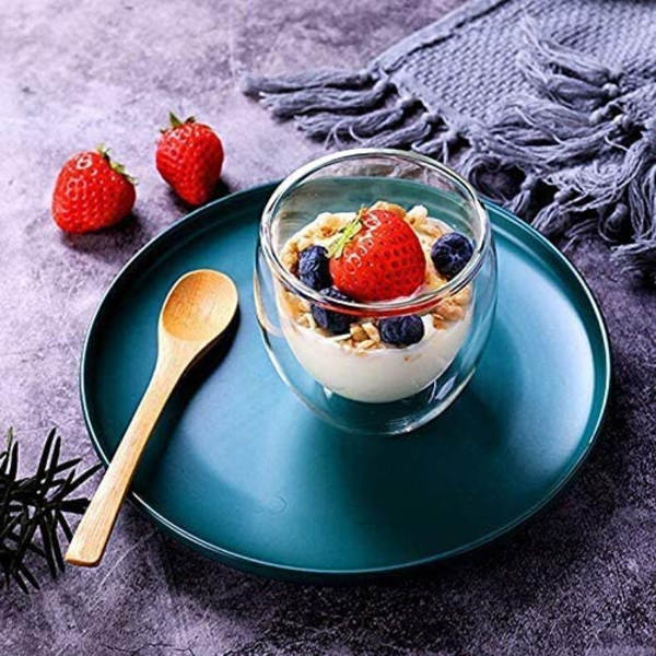 Hwagui - Sød kop Dobbelt vægget glas krus, glas espresso kop,