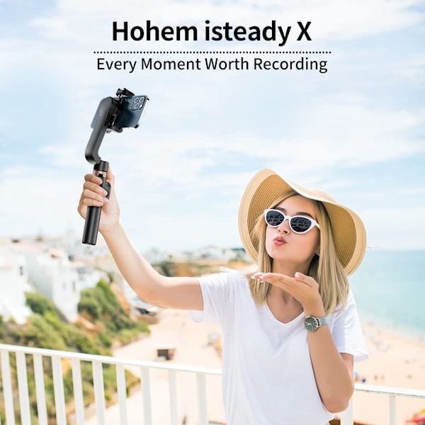 Selfie Stick Tripod med Fjernbetjening, Udtrækkelig Selfie Stick Tripod