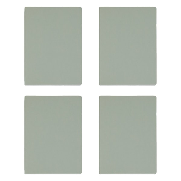 4 eksemplarer Journal Notebook, Skrivejournal, Ligg flatt, Skrivebord