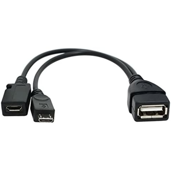 USB-portadapter, OTG-kabel och Power HOST-driven surfplatta
