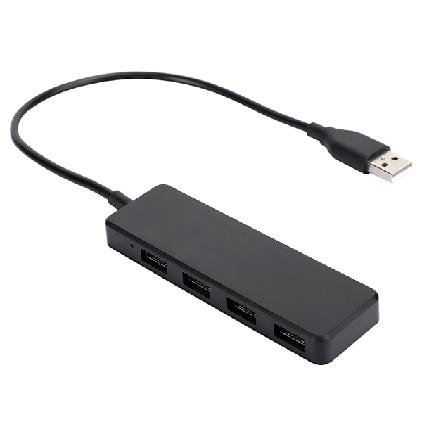 Hub HighSpeed USB3.0 Splitter Bærbar 4Port UltraTynd Udvidelse Bærbar Blåt Lys