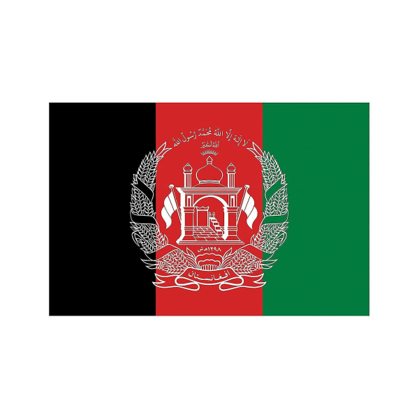 Afghanistan flagga - 3X5 fot, stödjer Afghanistan flagga för
