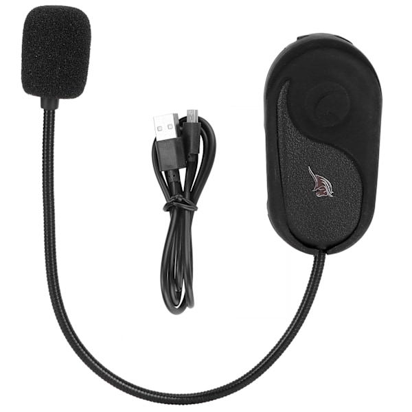 Hjälm Intercom för Motorcykelåkning: Bluetooth 5.0 Universellt Kommunikationssystem, Vattentäta Moto Tillbehör, Tydliga Samtal Under Åkning