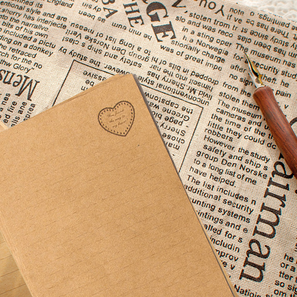 Vintage papper och kuvert - Klassiska åldrade pappersdesigner -