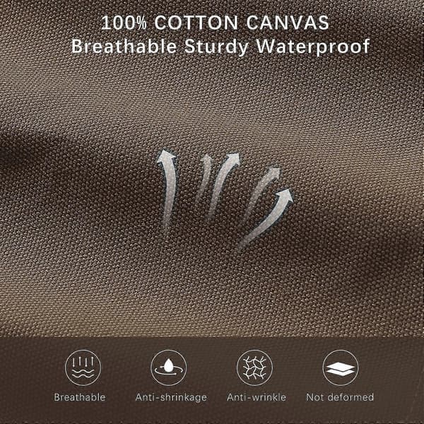 Cotton Canvas Aprons for Men and Women with Large Pockets, Professional Work Tool Apron, Adjustable[TT]