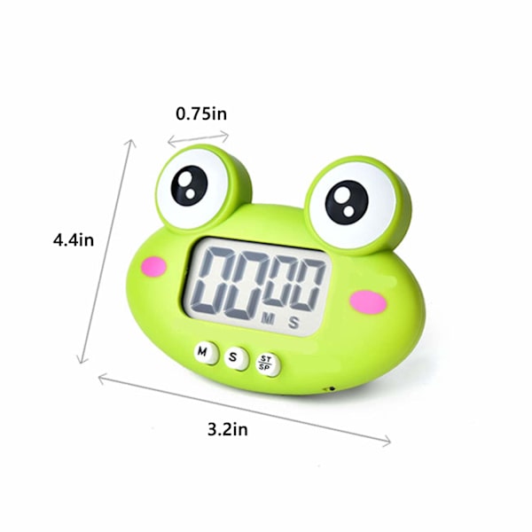 Køkken Timer, Sød Tegneserie Dyr Nedtællingstimer, Digital