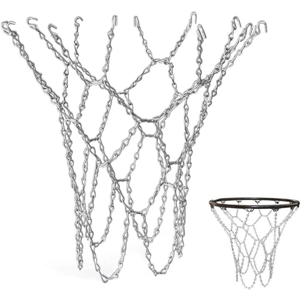 Enfärgad galvaniserad basketkedja i mesh