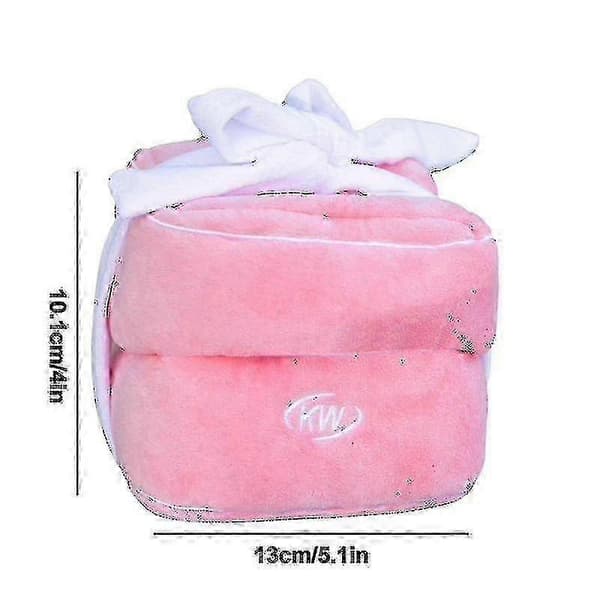 Creative Ring Box Plush Toy Love Diamond Ring Case Stuffed Couple Ring Surprise Gift Box Propose Keepsake Wedding Anniversary Gift Y[TT]
