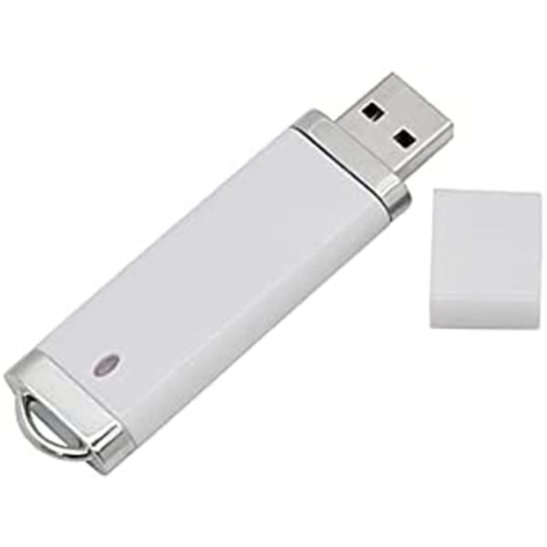 64GB USB-nøgle U-disk Mini Fashion Memory Stick USB3.0 Drive Pen Drive til dataopbevaring og fildeling Hvid