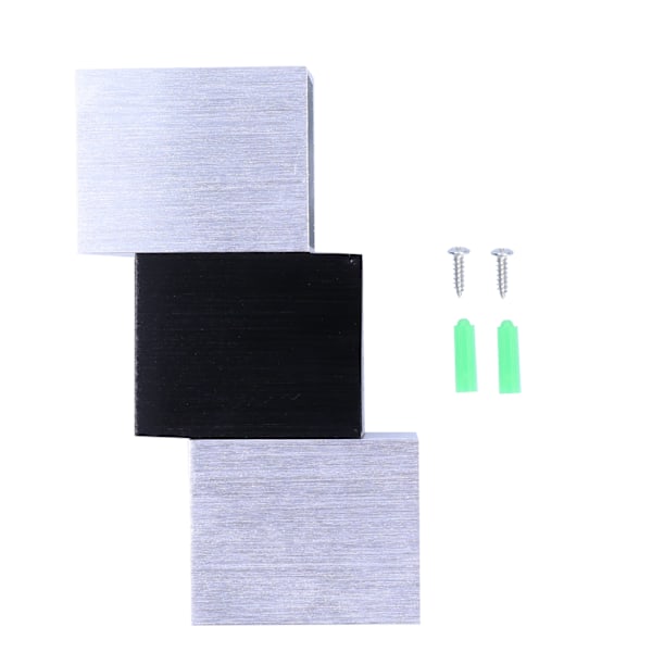 Modern Cob LED Vägglampa, Aluminiumlegering Akryl Vägglampa, Perfekt För Inomhus Utomhus Dekor, Sovrums- och Gårdsbelysning, Energisparande Design,