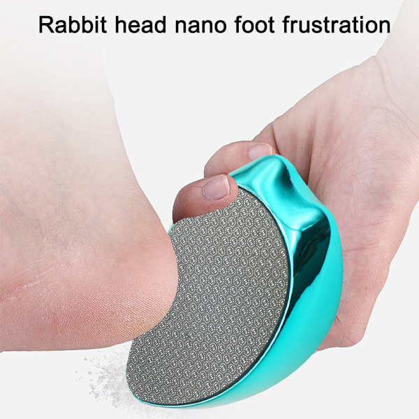Innovativ Nano Crystal Fodskrubber, Bærbar Pedicure Fod