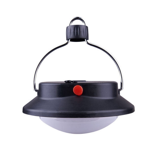 Utomhus LED-lykta med krokdräkt för orkan, nödsituation, Po black