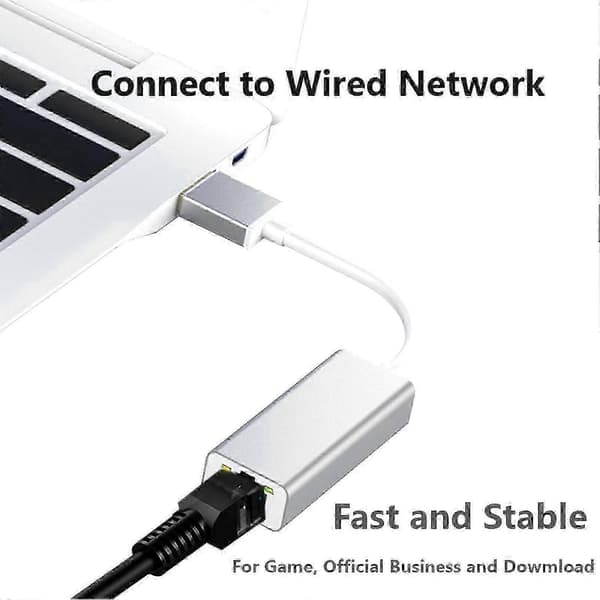 Ethernet-adapter Pluggable High Speed Bärbar USB 3.0 till 2.5Gbps LAN Internetkabelomvandlare för dator - SNNGV 25-26s