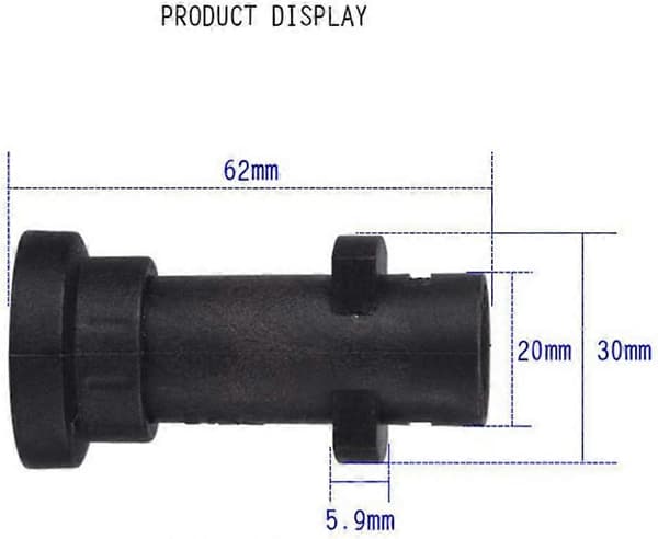 Adapter för högtryckstvättspistoler med snabbkopplingar för Kärcher K2, K3, K4, K5, K6, K7