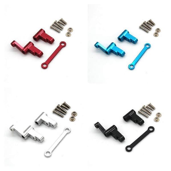 Styrekomponenter i metall Styreenhet for MJX Hyper Go 14301 14302 1/14 RC-bil Oppgraderingsdeler Tilbehør,1
