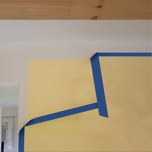 8 ruller blå malertape, 0,11 tommer, 0,27 tommer bred tynd malertape og blå malertape Blue